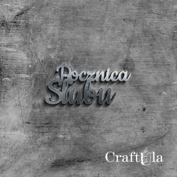 Rocznica Ślubu - Akryl - srebro - 119