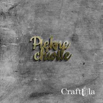 Piękne Chwile - Akryl - złoto - 122