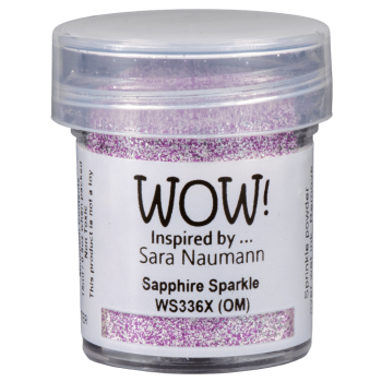 PUDER DO EMBOSSINGU - WOW! -  SAPPHIRE SPARKLE *Sara Naumann*