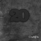 Cyfra 20 - różne kolory