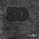 Cyfra 30 - różne kolory