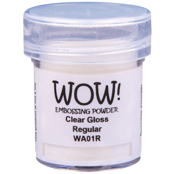 PUDER DO EMBOSSINGU - WOW! - CLEAR GLOSS REGULAR