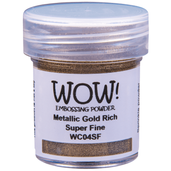 PUDER DO EMBOSSINGU - WOW! -  METALLIC GOLD RICH SUPER FINE