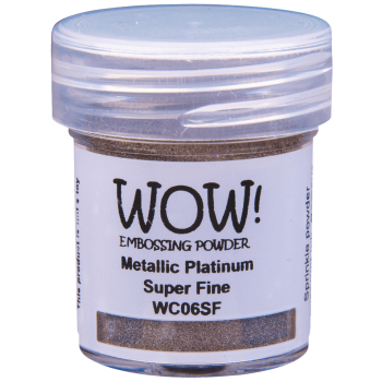 PUDER DO EMBOSSINGU - WOW! -  METALLIC PLATINUM SUPER FINE