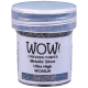 PUDER DO EMBOSSINGU - WOW! -  METALIK SILVER ULTRA HIGH