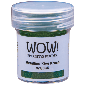 PUDER DO EMBOSSINGU - WOW! - METALLINE Kiwi Krush