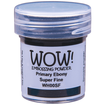 PUDER DO EMBOSSINGU - WOW! - PRIMARY EBONY SUPER FINE