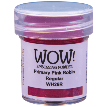 PUDER DO EMBOSSINGU - WOW! - PRIMARY PINK ROBIN