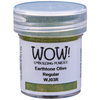 PUDER DO EMBOSSINGU - WOW! -  EARTHTONE OLIVE