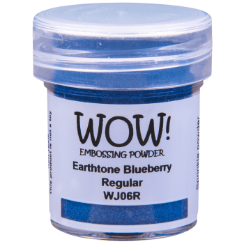 PUDER DO EMBOSSINGU - WOW! -  Earthtone Blueberry