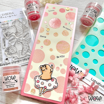PUDER DO EMBOSSINGU - WOW! -   DAPPLED PINK