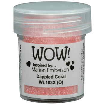 PUDER DO EMBOSSINGU - WOW! -   DAPPLED CORAL