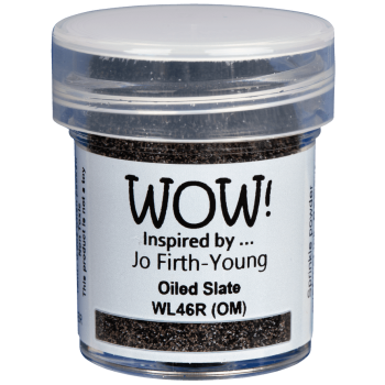 PUDER DO EMBOSSINGU - WOW! -  Oiled Slate*Jo Firth-Young*