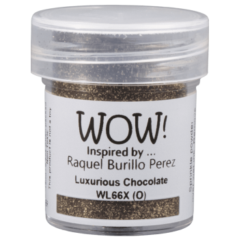 PUDER DO EMBOSSINGU - WOW! - Luxurious Chocolate*Raquel Burillo Perez*