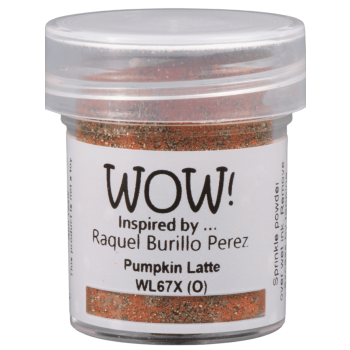 PUDER DO EMBOSSINGU - WOW! - Pumpkin Latte*Raquel Burillo Perez*