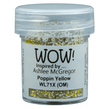 PUDER DO EMBOSSINGU - WOW! - Poppin Yellow*Ashlee McGregor*