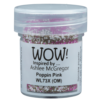 PUDER DO EMBOSSINGU - WOW! - Poppin Pink*Ashlee McGregor*