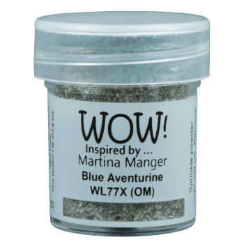 PUDER DO EMBOSSINGU - WOW! - Blue Aventurine*Martina Manger*