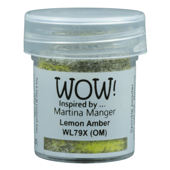 PUDER DO EMBOSSINGU - WOW! - Lemon Amber*Martina Manger*
