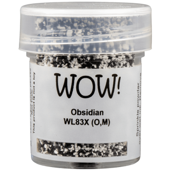 PUDER DO EMBOSSINGU - WOW! -  Obsidian