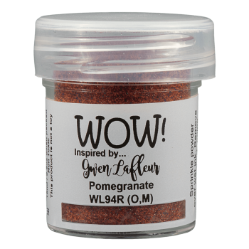 PUDER DO EMBOSSINGU - WOW! - POMEGRANATE *Gwen Lafleur*