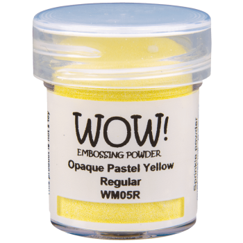 PUDER DO EMBOSSINGU - WOW! - OPAQUE PASTEL YELLOW