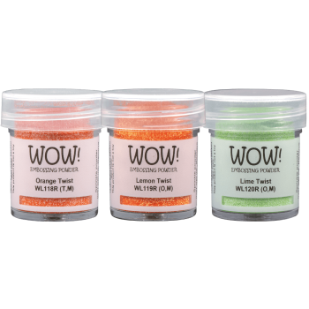 PUDER DO EMBOSSINGU ZESTAW - WOW! - WOWKT090 Twist & Shout Trio