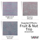 PUDER DO EMBOSSINGU ZESTAW - WOW! - WOWKT089 Dappled Effects: Fruit & Nut Trio