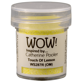 PUDER DO EMBOSSINGU - WOW! - Touch of Lemon*Catherine Pooler*