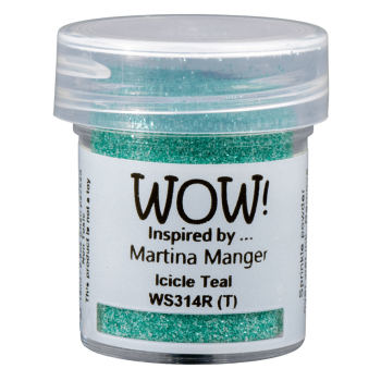 PUDER DO EMBOSSINGU - WOW! - ICICLE TEAL