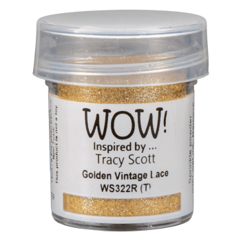 PUDER DO EMBOSSINGU - WOW! - Golden Vintage Lace*Tracy Scott*