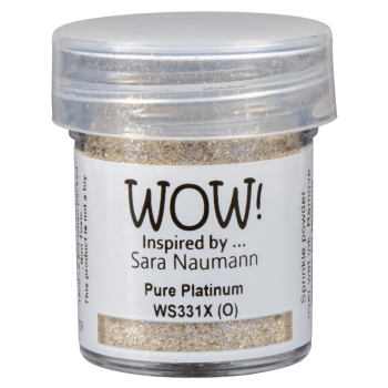 PUDER DO EMBOSSINGU - WOW! - PURE PLATINUM *Sara Naumann*