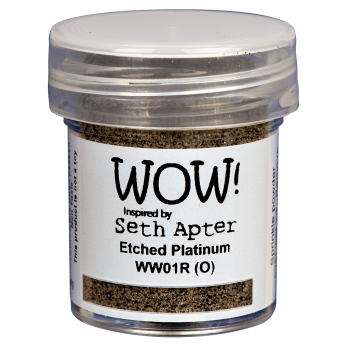 PUDER DO EMBOSSINGU - WOW! - ETCHED PLATINUM  *Seth Apter*