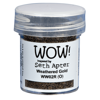PUDER DO EMBOSSINGU - WOW! - WEATHERED GOLD  *Seth Apter*