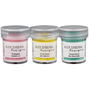 PUDER DO EMBOSSINGU - WOW! - Delicate Blooms Trio *Alex Syberia Designs*