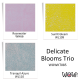 PUDER DO EMBOSSINGU - WOW! - Delicate Blooms Trio *Alex Syberia Designs*