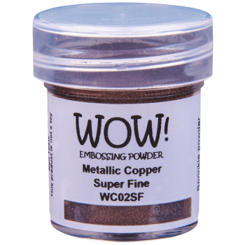 PUDER DO EMBOSSINGU - WOW! -  METALLIC COPPER SUPER FINE