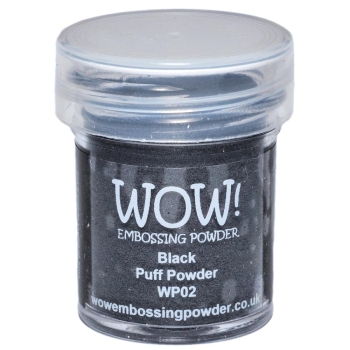 PUDER DO EMBOSSINGU - WOW! - BLACK PUFF