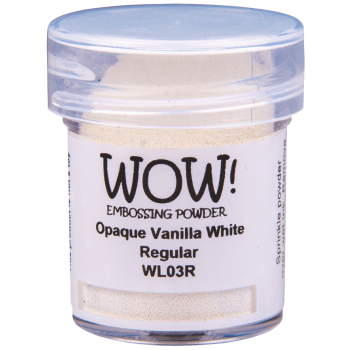 PUDER DO EMBOSSINGU - WOW! -  OPAQUE VANILLA WHITE