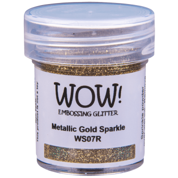 PUDER DO EMBOSSINGU - WOW! -  METALIK GOLD SPARKLE