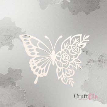 Motyl z kwiatami - 2547