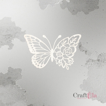 Motyl z kwiatami - 2548