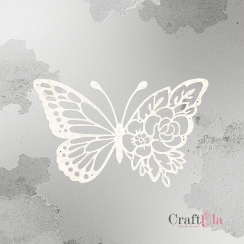 Motyl z kwiatami - 2549