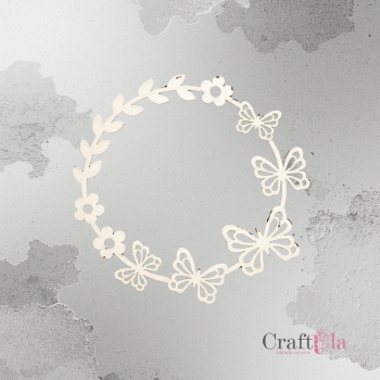 Wiosenna ramka motyle - 2554