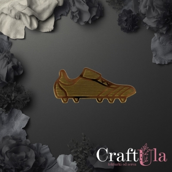 Korki - buty do piłki nożnej - Akryl - złoto - 0151