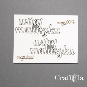 witaj maluszku - zestaw napisów